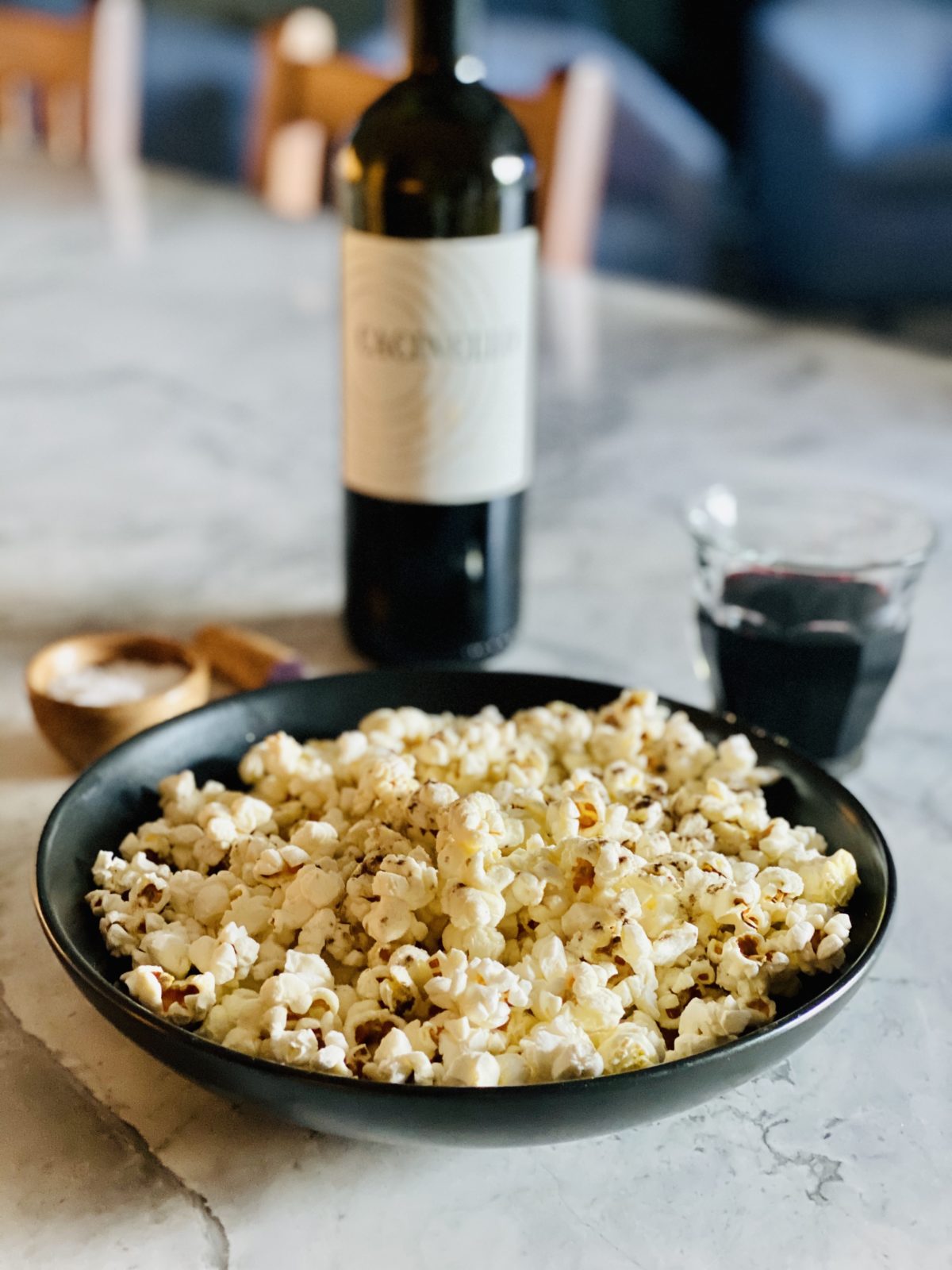 Stovetop Truffle Popcorn Yours Truly, Wine