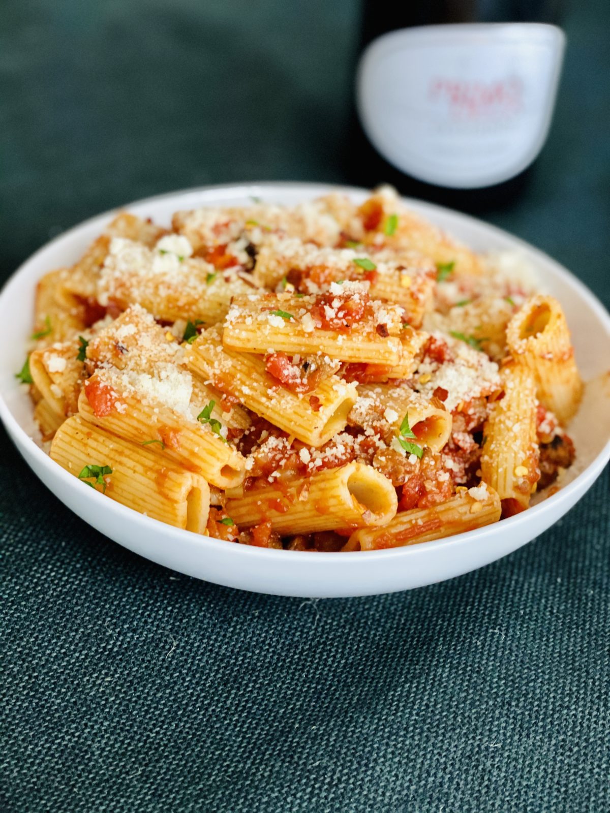 Pasta al Ragu' | Pasta with Meat Sauce - Yours Truly, Wine